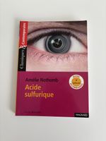 Livre Acide sulfurique Amélie Nothomb Classiques & Contempor