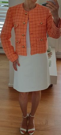 Blazer Mango orange/gold Grösse 34