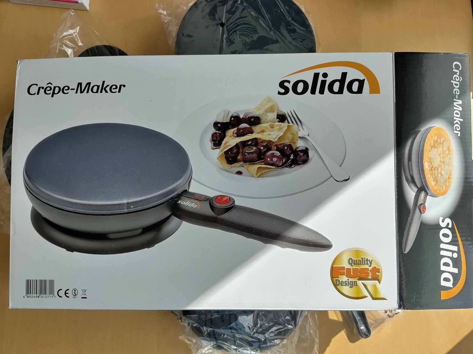 Fust Küchengeräte: Crêpe-Maker – Neu und originalverpackt aus Effretikon von GLBeeler 1