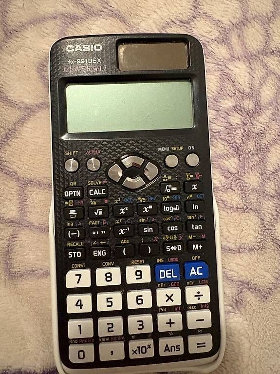Calcolatrici tascabili: Casio fx-991DEX ClassWiz Taschenrechner – Usato da Elgg venduto da zib_gcb6