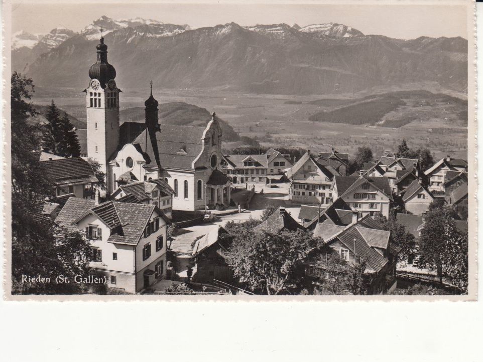 Ansichtskarten: Rieden 1943 – Gebraucht aus Bürglen TG von StampGraf