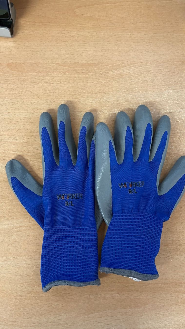 Guanti & manicotti: Robuste Garten Arbeits Handschuhe Gr. L – Nuovo (secondo la descrizione) da Glattfelden venduto da cybermaxx