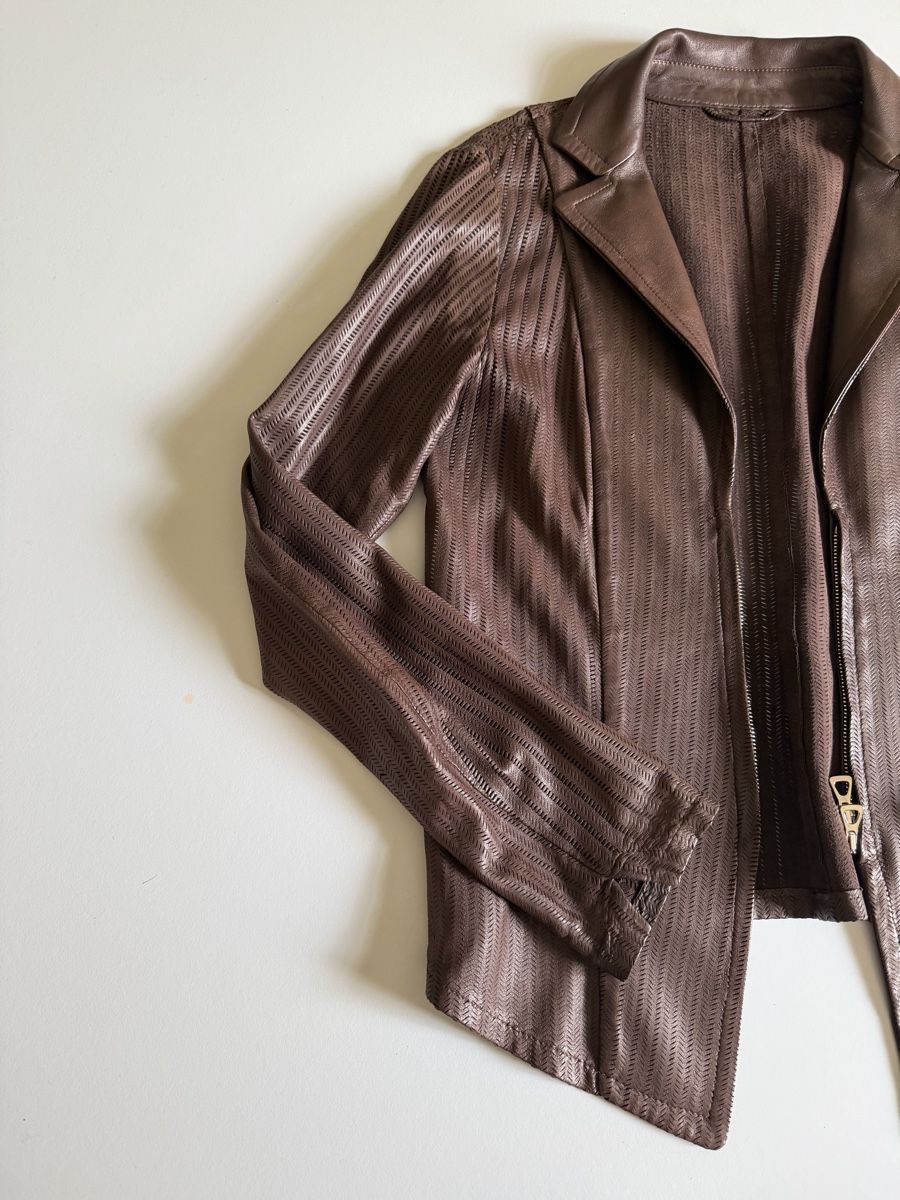 Giacche: Lammlederjacke D'aniello braun – Nuovo (secondo la descrizione) da basel venduto da j_4056 2