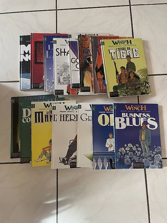 Fumetti: Largo Winch - 13 premiers volumes - en bloc – Usato da Neuchâtel venduto da Idea_plus