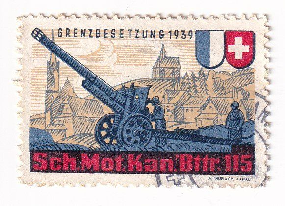 Alle Briefmarken: Soldaten Briefmarke gestempelt – Gebraucht aus Neuchâtel von karlpierrino