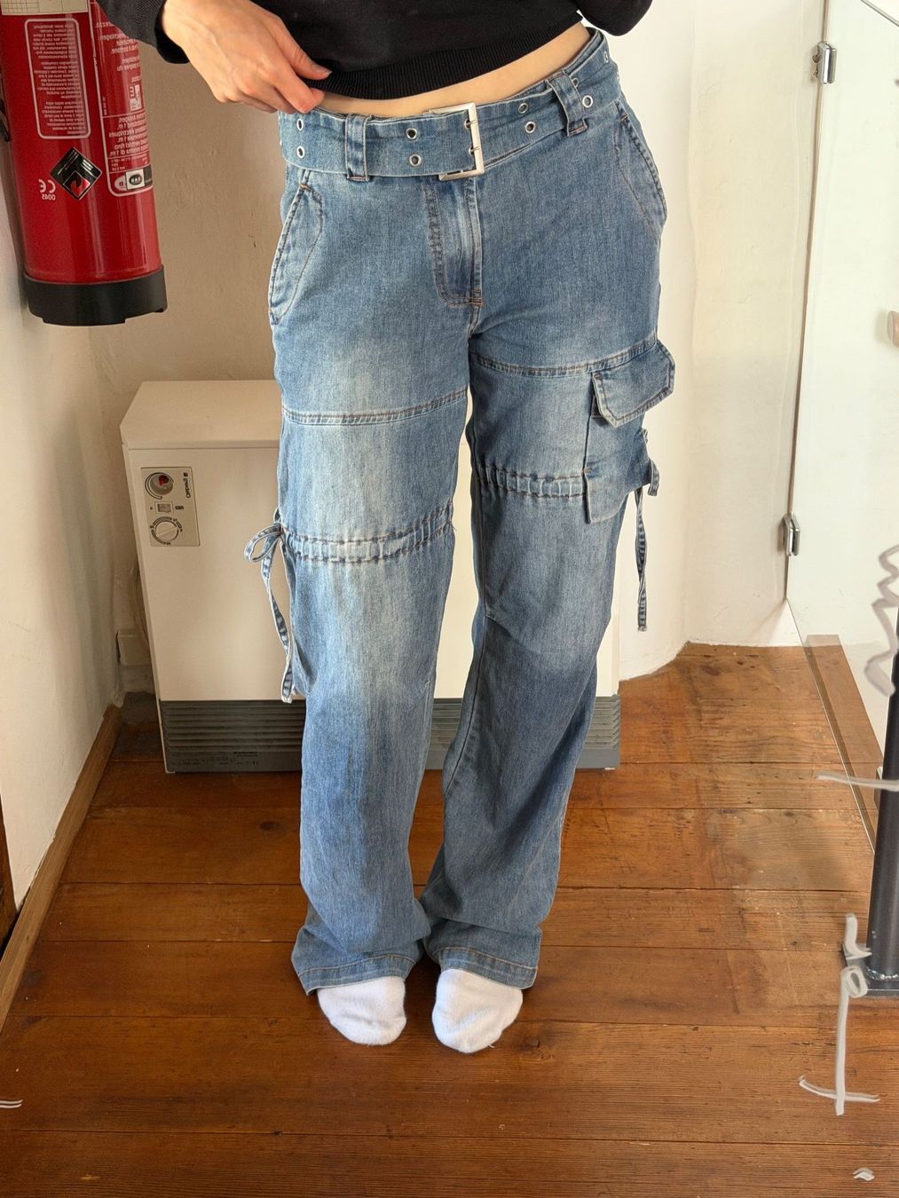 Pantaloni: I.AM.GIA Cargopants blau – Usato da Zürich venduto da ele_c8mx