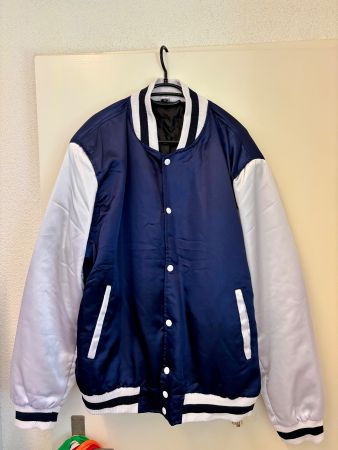 Satin College Jacke Bomberjacke
