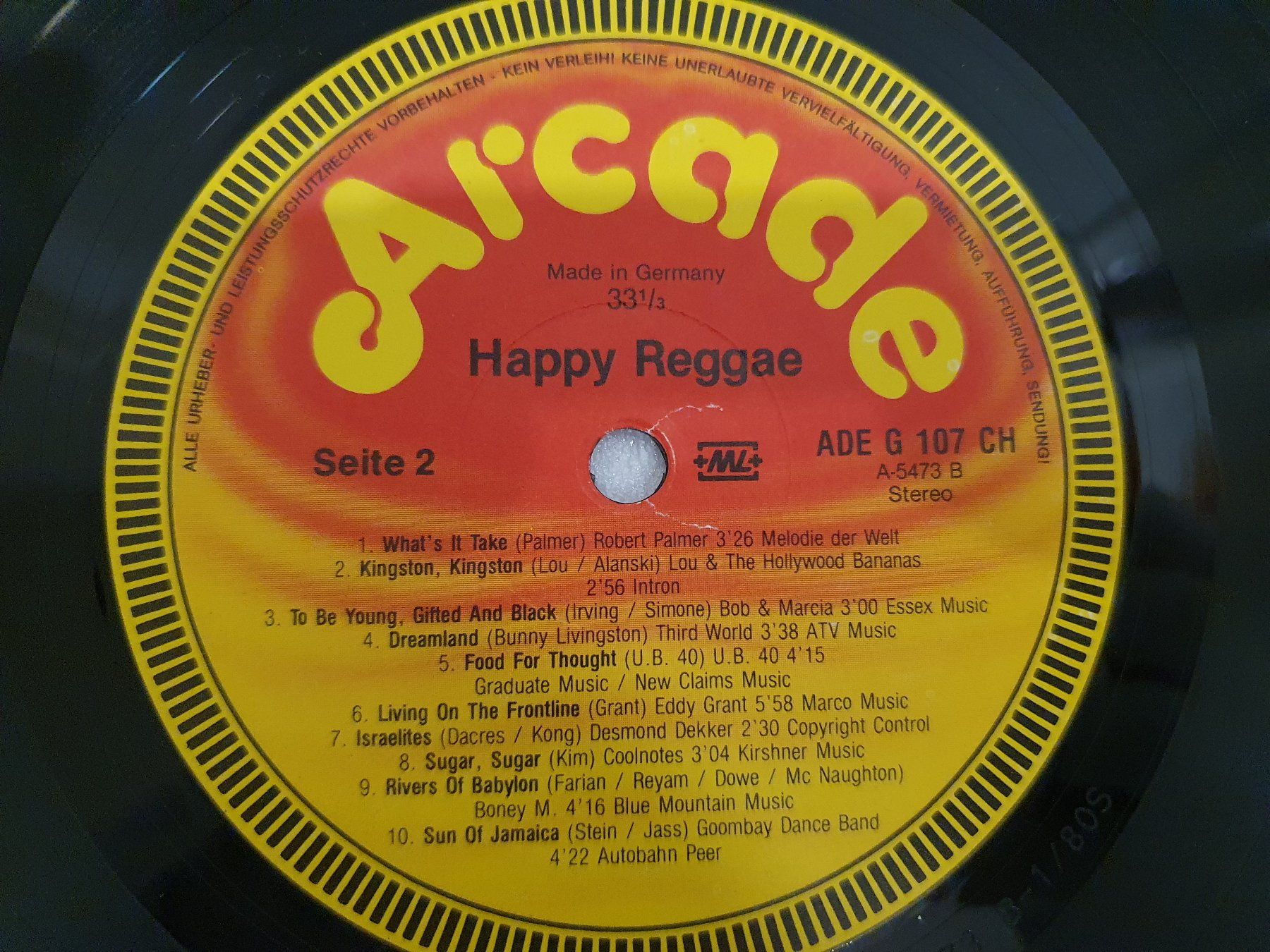 Dischi in vinile: Happy Reggae – Usato da Uster venduto da Vinyl-Leidenschaft 6