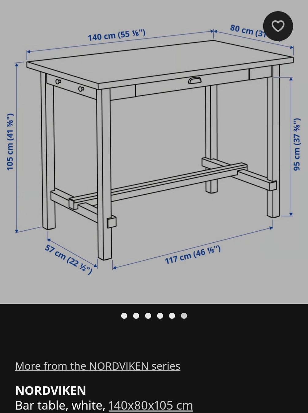 Ikea Set de table et chaises: Table a manger avec 4 chaises – D'occasion à Rennaz par mar_9c85 3