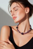 Amethyst Halskette NEU