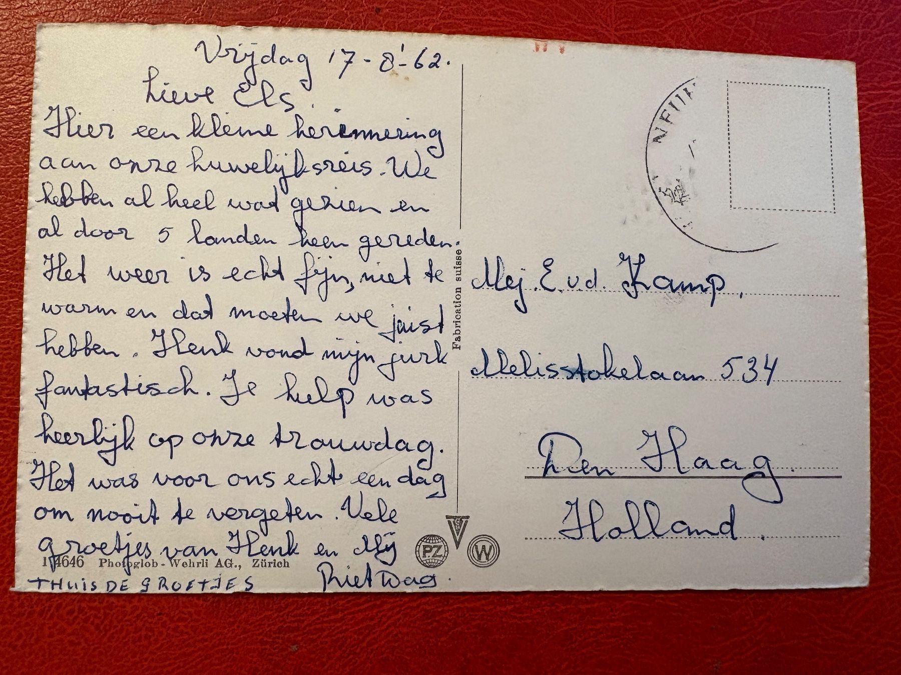 Cartoline postali: 1962 // Rheinfall vom Fischetz aus – Usato da St-Légier-La Chiésaz venduto da Theo005 1