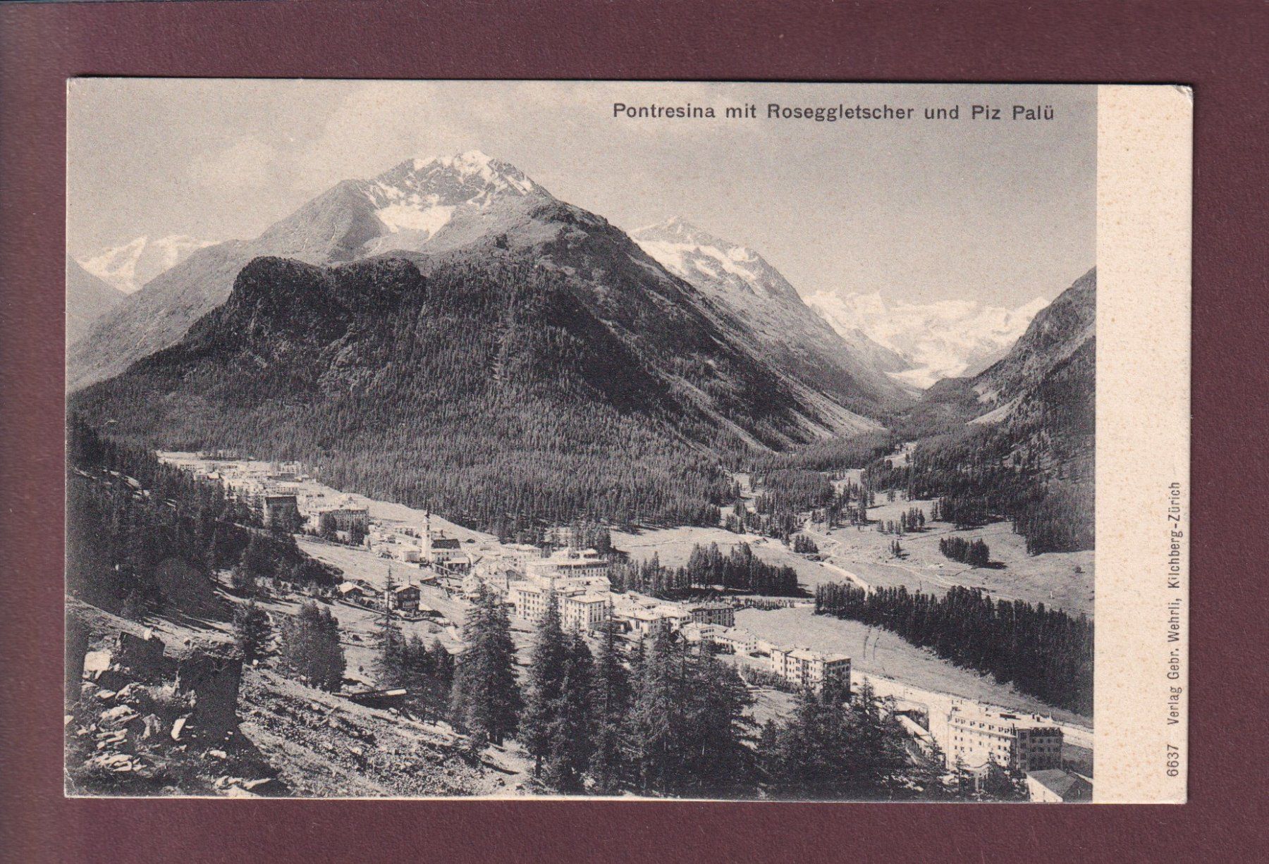 Cartoline postali: PONTRESINA - Roseggletscher – Usato da Pully venduto da nicecards