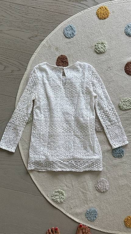 Sezane Tuniche: Sezane Lace Blouse white Size 34 – Usato da Gockhausen venduto da enanaa 2