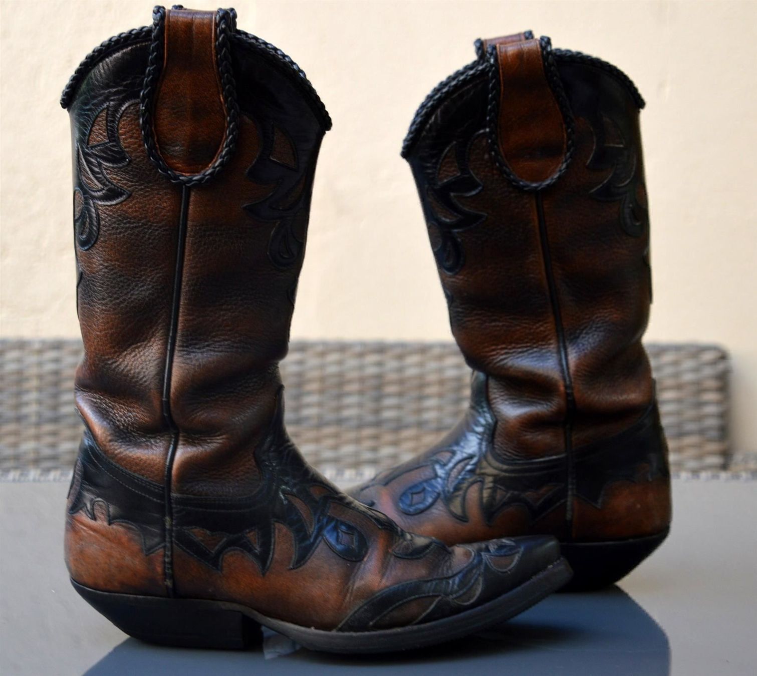 Scarpe da donna: Boots / Bottes de cow-boy Tony Mora .37 – Usato da Collonges venduto da Auganien 1
