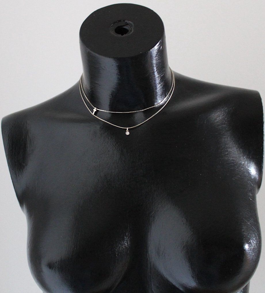 Catenine: Neu , Modeschmuck Kette, Länge , 19.5 cm. – Usato da Locarno venduto da madame-tus-sauds 1