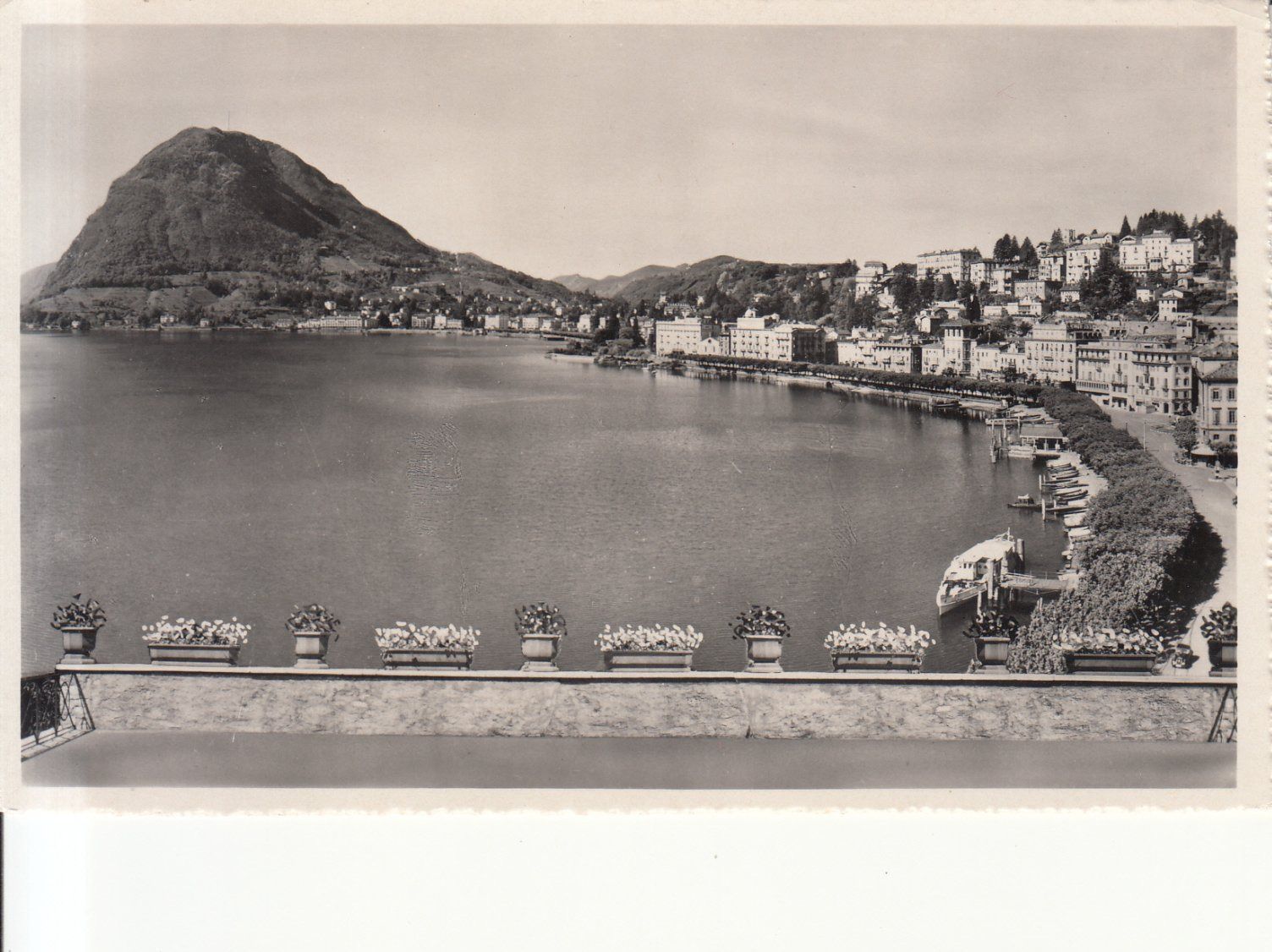 Cartoline postali: Lugano ca. 1940 – Usato da Bürglen TG venduto da StampGraf