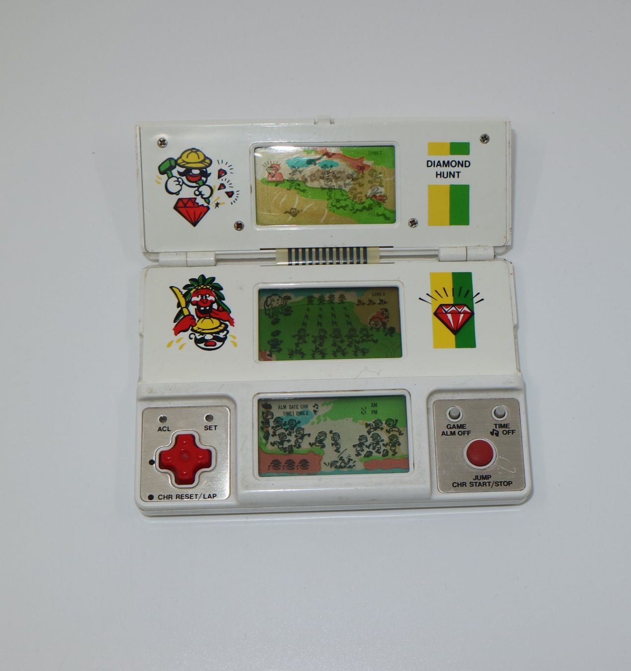 Konsolen: DIAMOND HUNT TRI-SCREEN LCD GAME VON V-TECH – Gebraucht aus Domat/Ems von Ursin81 1