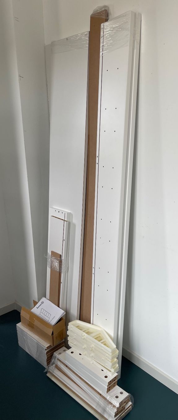 Armadi: Schuhschrank Schmal Weiss - Spiegeltüre – Usato da Turbenthal venduto da mmtuescher