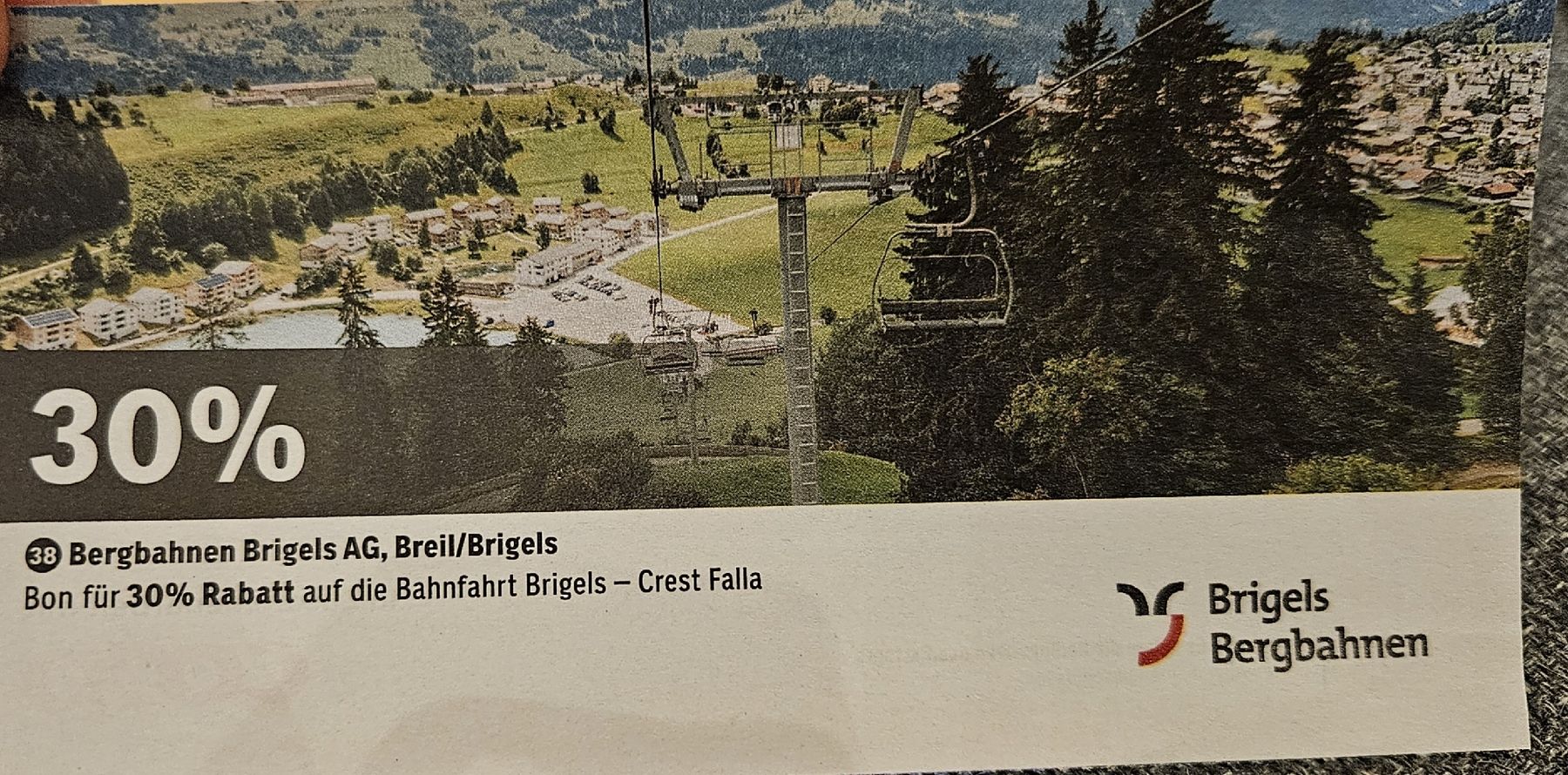 Buoni: 30% Rabatt - Bahnfahrt Brigels-Crest Falla – Nuovo e nell'imballaggio originale da Wattwil venduto da Belinda98