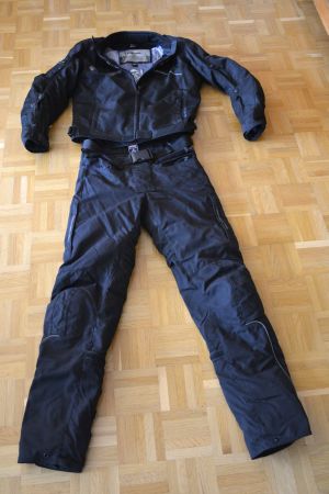 Töffkombi Jacke und Hose. Grösse 38/40