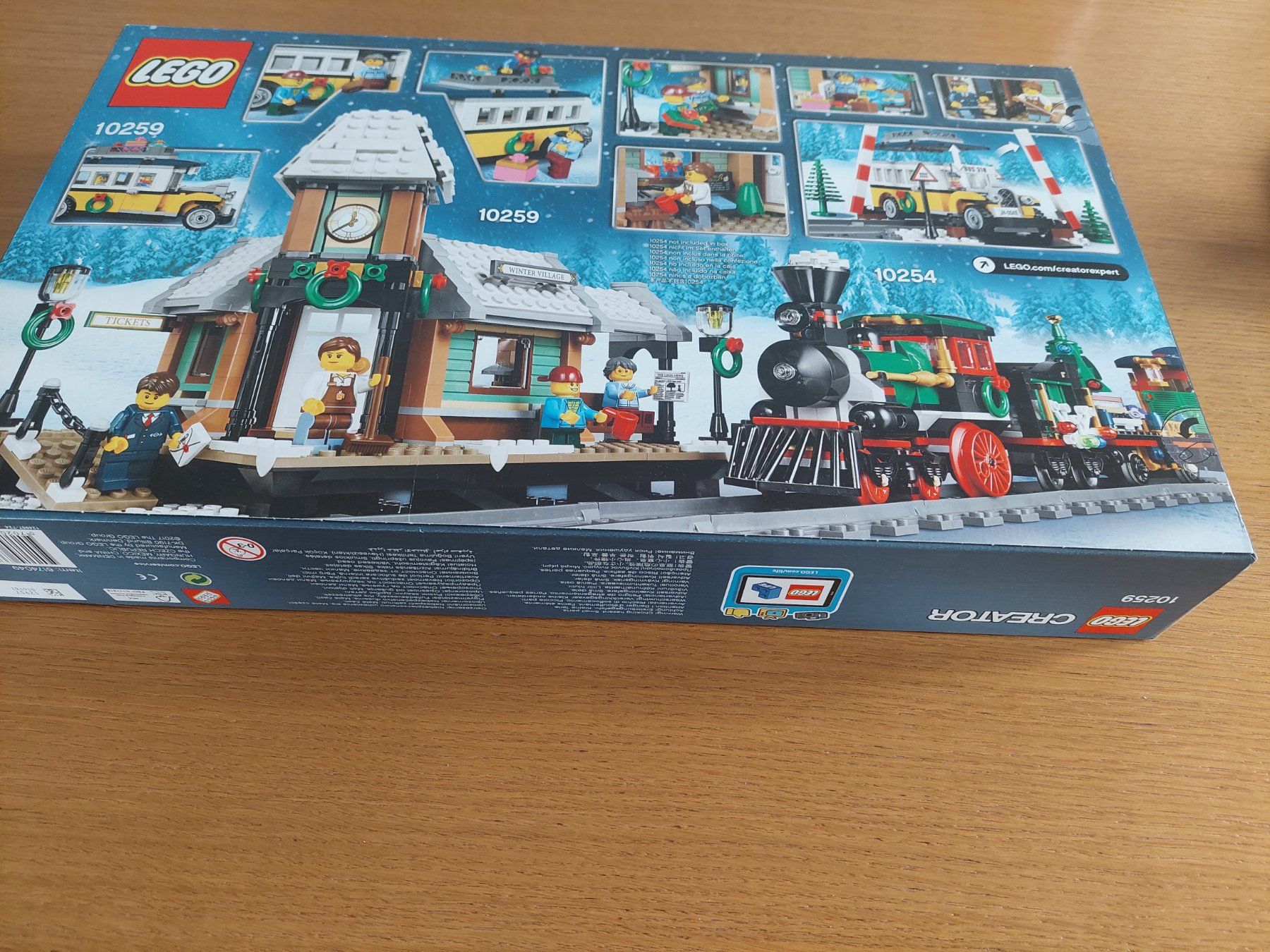 Lego Giocattoli: LEGO Creator Winter winterlicher Bahnhof mit Schnee 10259 – Nuovo e nell'imballaggio originale da Abtwil AG venduto da kidimagic1 9