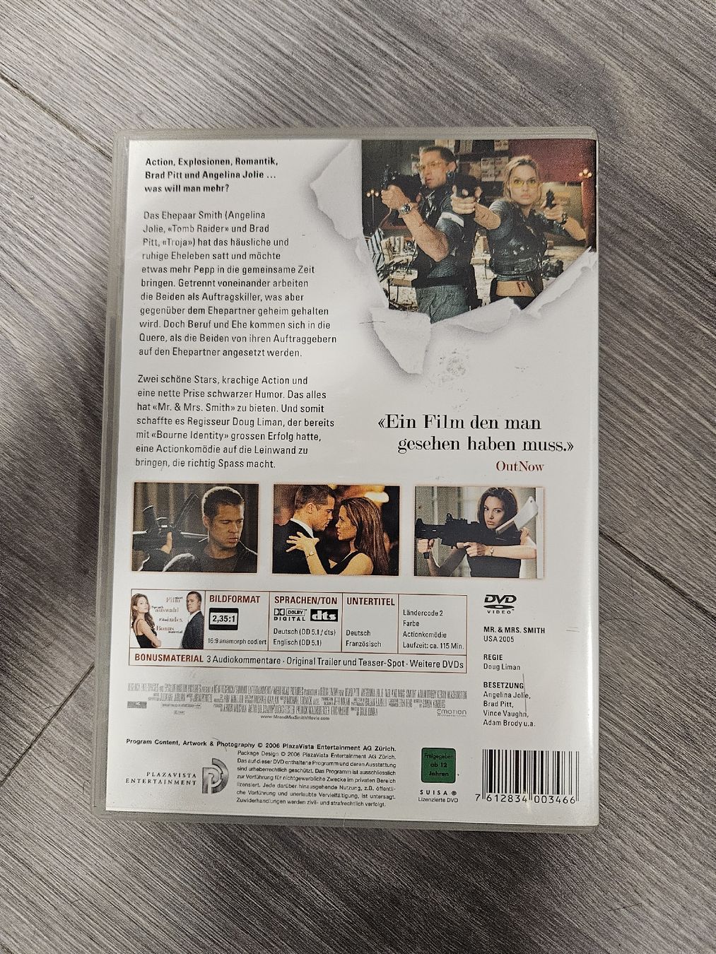 Tous les DVDs: DVD Mr. & Mrs. Smith – D'occasion à Reinach AG par Irina_g00 1