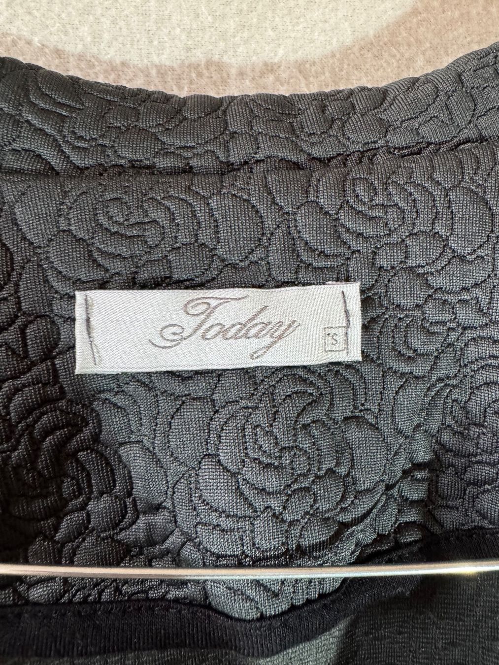 Jacken: Grauer gemusterter Blazer von Today Gr. S – Gebraucht aus Grosswangen von second_hand_dress 2