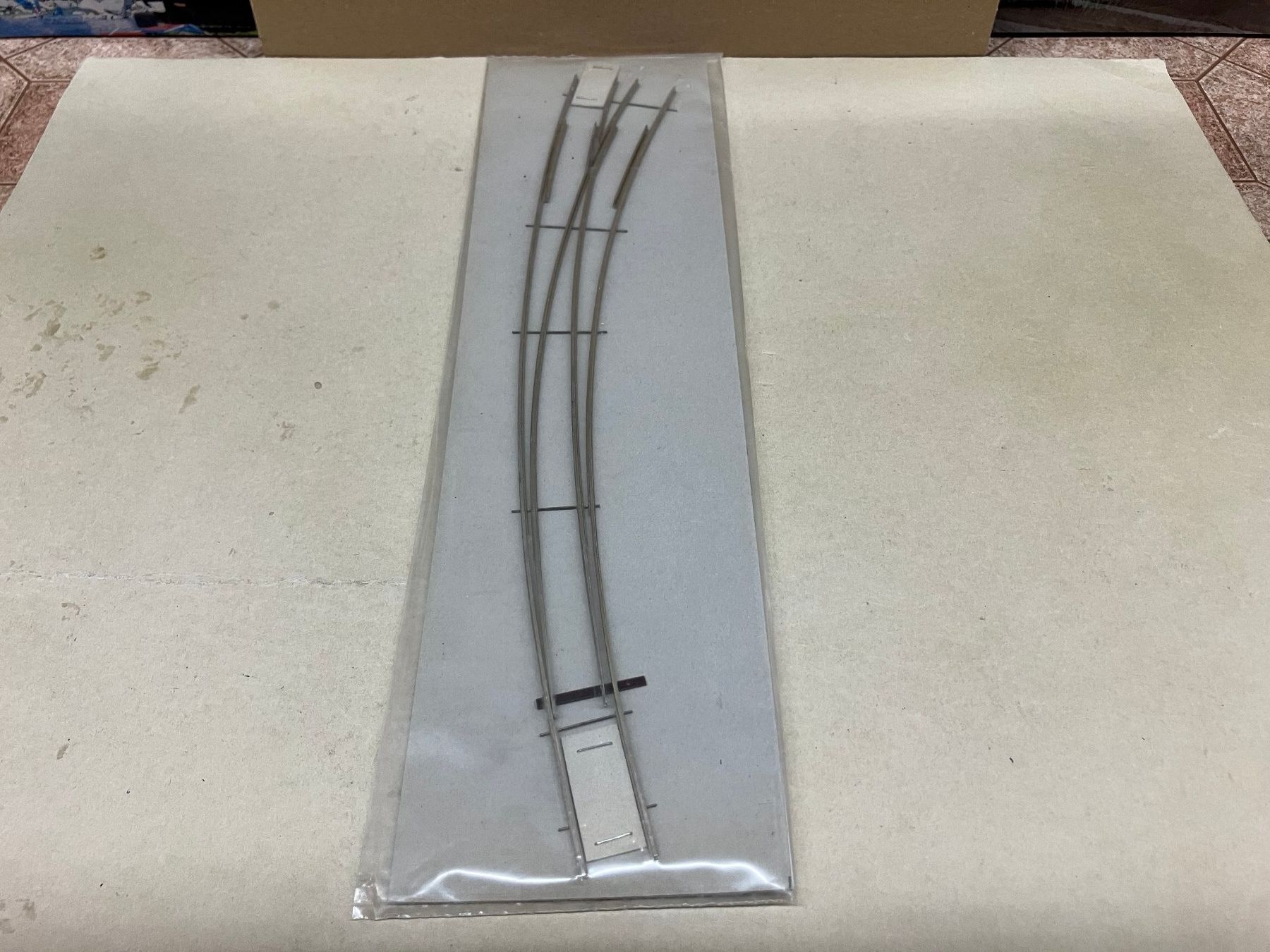 Modellini di ferrovie: Old Pullman 50214 Bausatz Bogenweiche rechts 7° R 75/100cm – Nuovo (secondo la descrizione) da Neuendorf venduto da sitek071 3