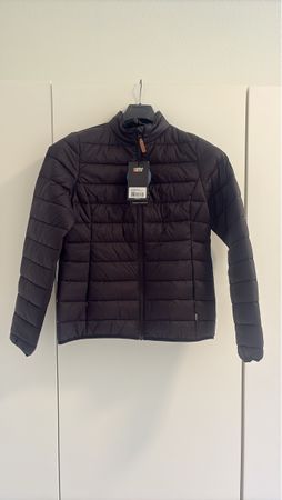 Giacca imbottita calda ultraleggera Rukka nera