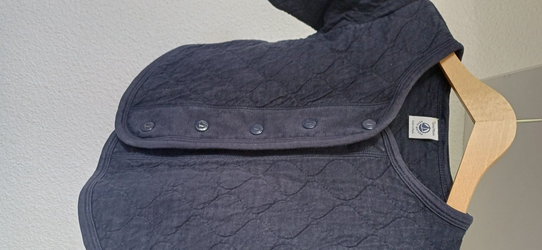 Petit Bateau Vestes & Manteaux: Petit Bateau Steppjacke Gr.95 dunkelblau – D'occasion à Riniken par Lessy- 1