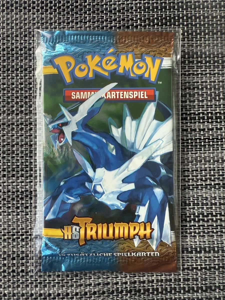 Pokémon Carte collezionabili: Pokemon 4x HS Triumphant Booster – Nuovo e nell'imballaggio originale da Zürich venduto da Cardimon 2