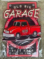 Old garage pick up us car service repair classic