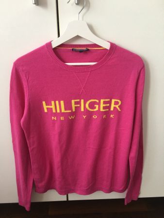 Tommy Hilfiger Damen Pullover-PINK-GR.M