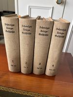 Schweizer Kriegsgeschichte, 4 Bände komplett 1915/35 RAR