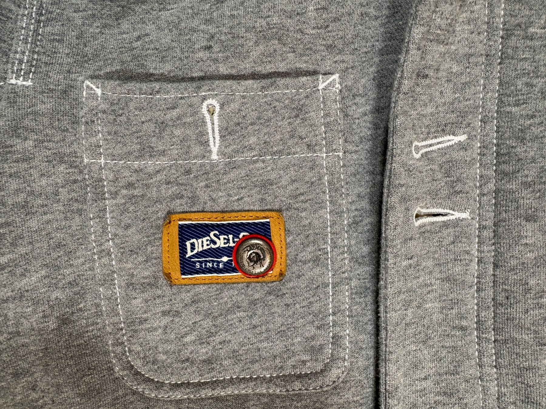 Diesel Jacken: Diesel Jacke Grau Baumwolle L – Gebraucht aus Elgg von Jo_Naj 2