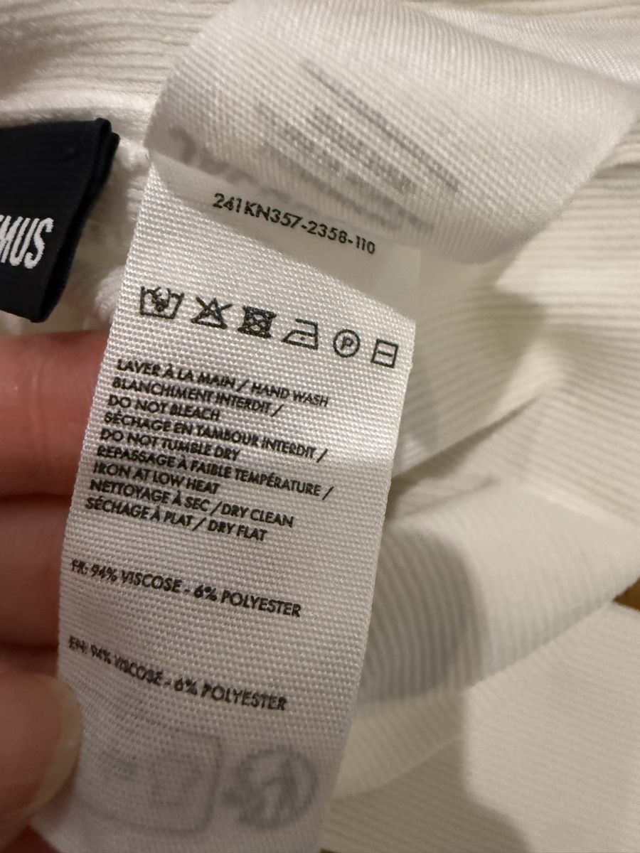 Jacquemus Tops: Weisses JACQUEMUS Langarm – Neuf (Voir description) à Bottmingen par Itsclaire 4