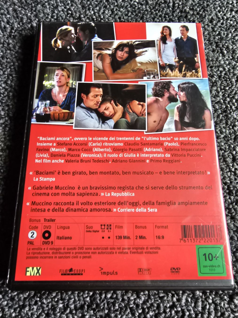Tutti i DVDs: DVD Baciami Ancora (19933) – Usato da Ruswil venduto da jan_bxl5 1