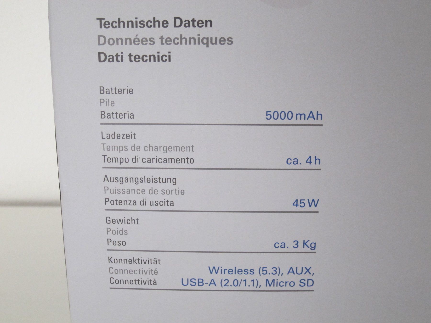 Haut-parleurs: Bluetooth-Lautsprecher mit Subwoofer – Neuf (Voir description) à Kloten par luethirolf61 5