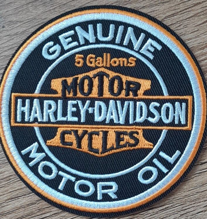 Patch Harley Davidson Motor oil 2