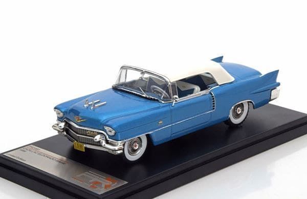 Cadillac Modellautos: Cadillac Eldorado Biarritz Convertible 1957-1958 hellblau – Neu und originalverpackt aus Gerlafingen von espero88 2