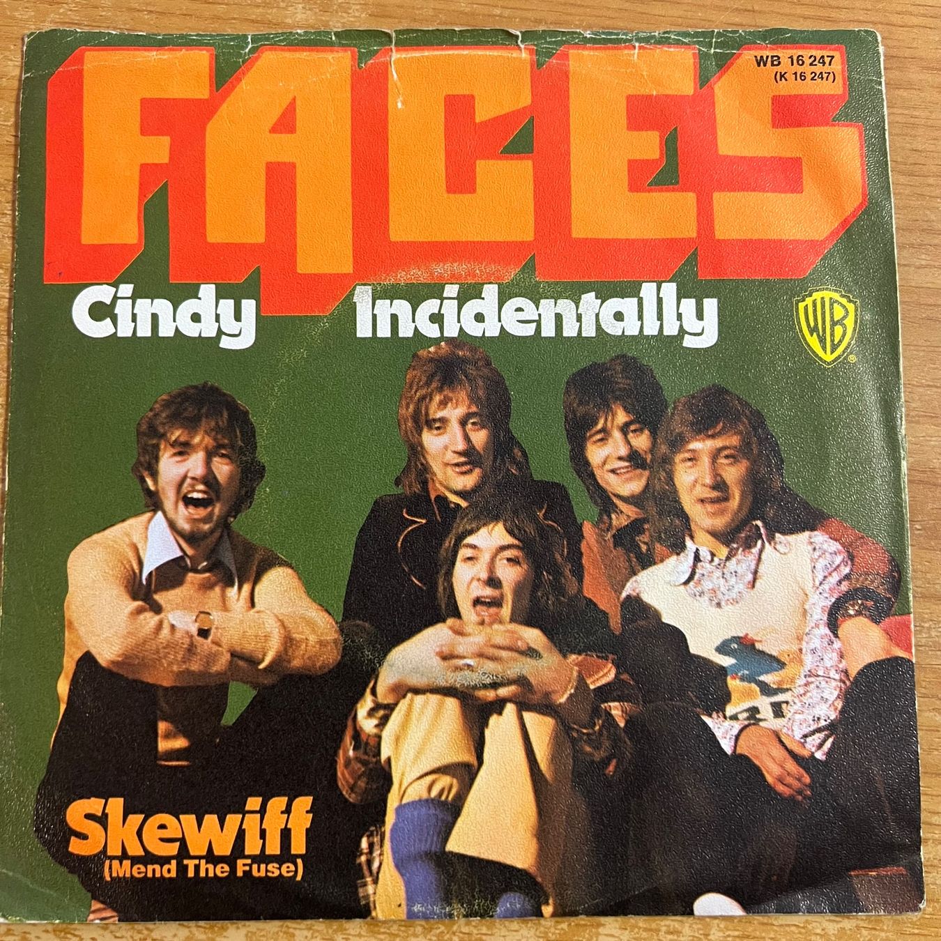 Schallplatten: Faces - Cindy Incidentally / 1. D-Press. 1973 – Gebraucht aus Gais von soundcave57 1