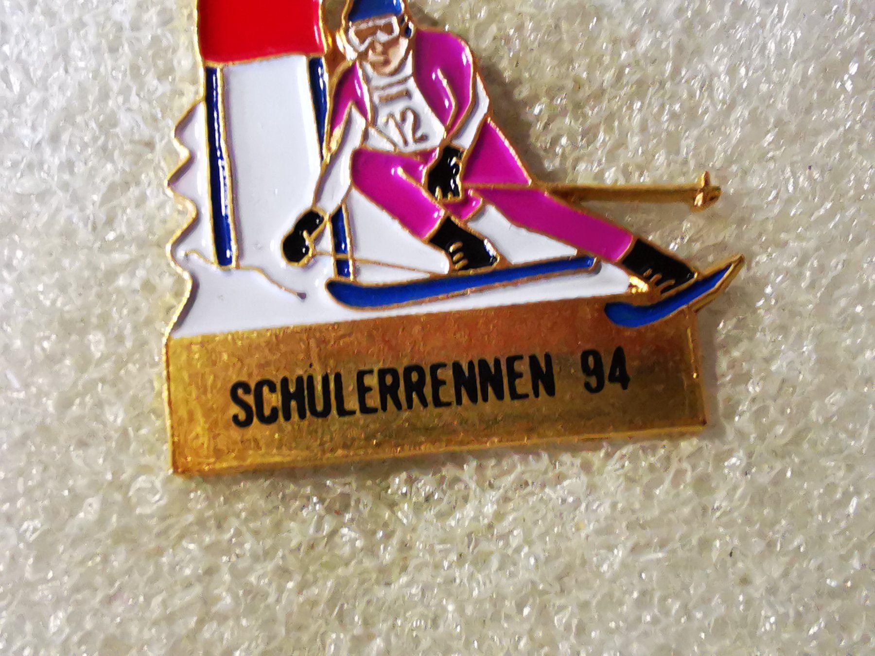 Placchette & Badge: Ansteckpin 200: Schulrennen 94 – Usato da Oppligen venduto da Pin-Fall-Shop