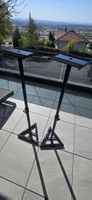 PA Studiomonitorenständer verstellbar schwarz Paar