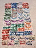 Ansammlung Flugpost, nicht bestimmt, ab 1.-