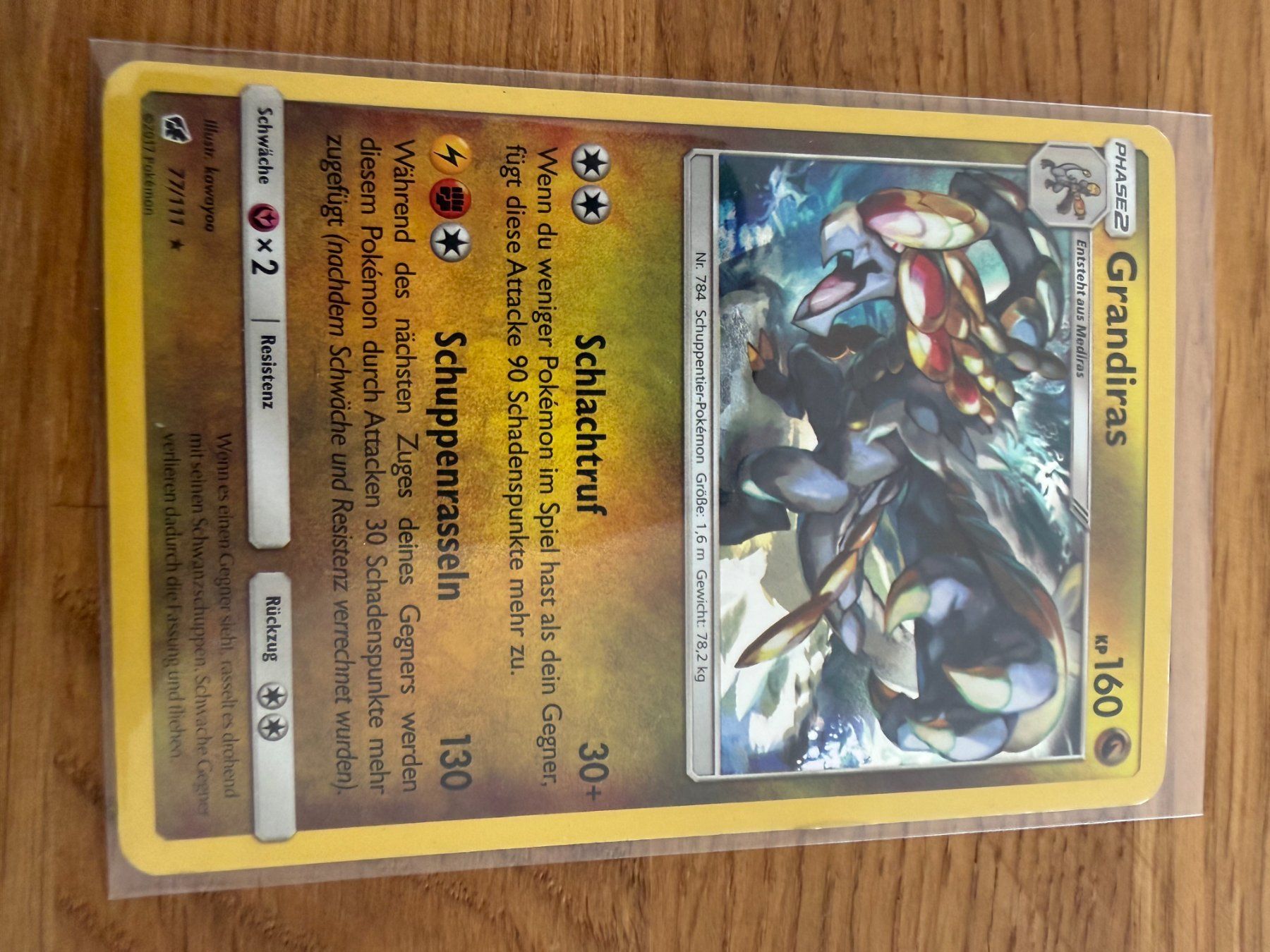 Pokémon Carte collezionabili: Grandiras 77/111 – Usato da Amriswil venduto da sim_nlb6