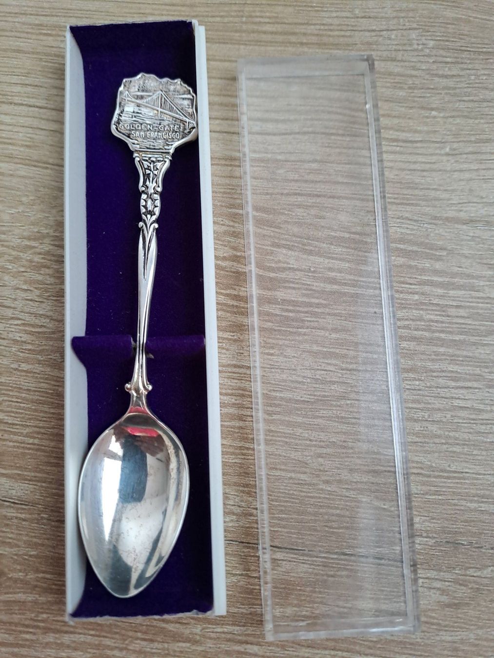 Cucchiai: Souvenierlöffel Golden Gate – Usato da Zuzwil SG venduto da Lea7