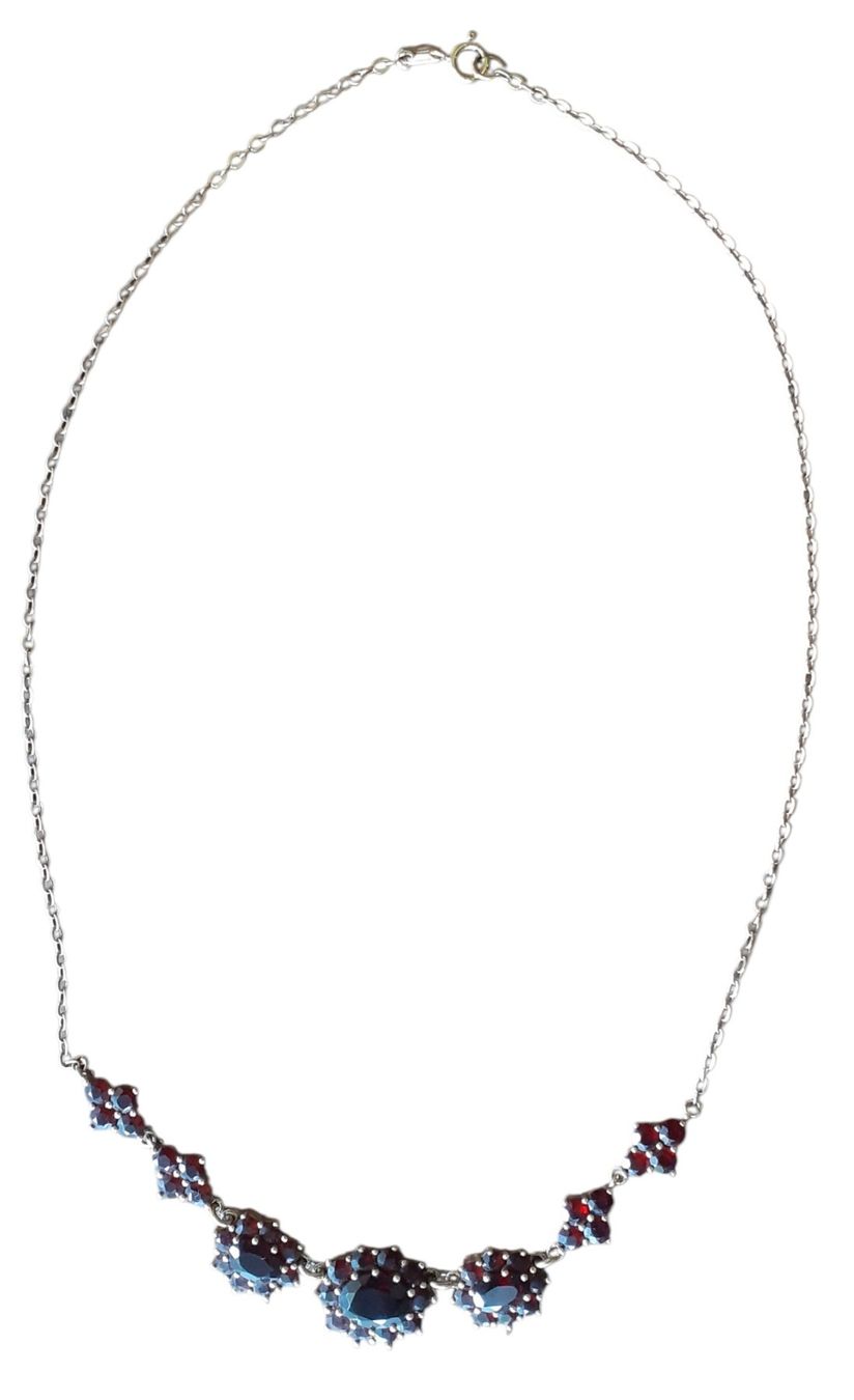 Catenine: antikes Collier Granate – Usato da Mörschwil venduto da antiksalon21 6