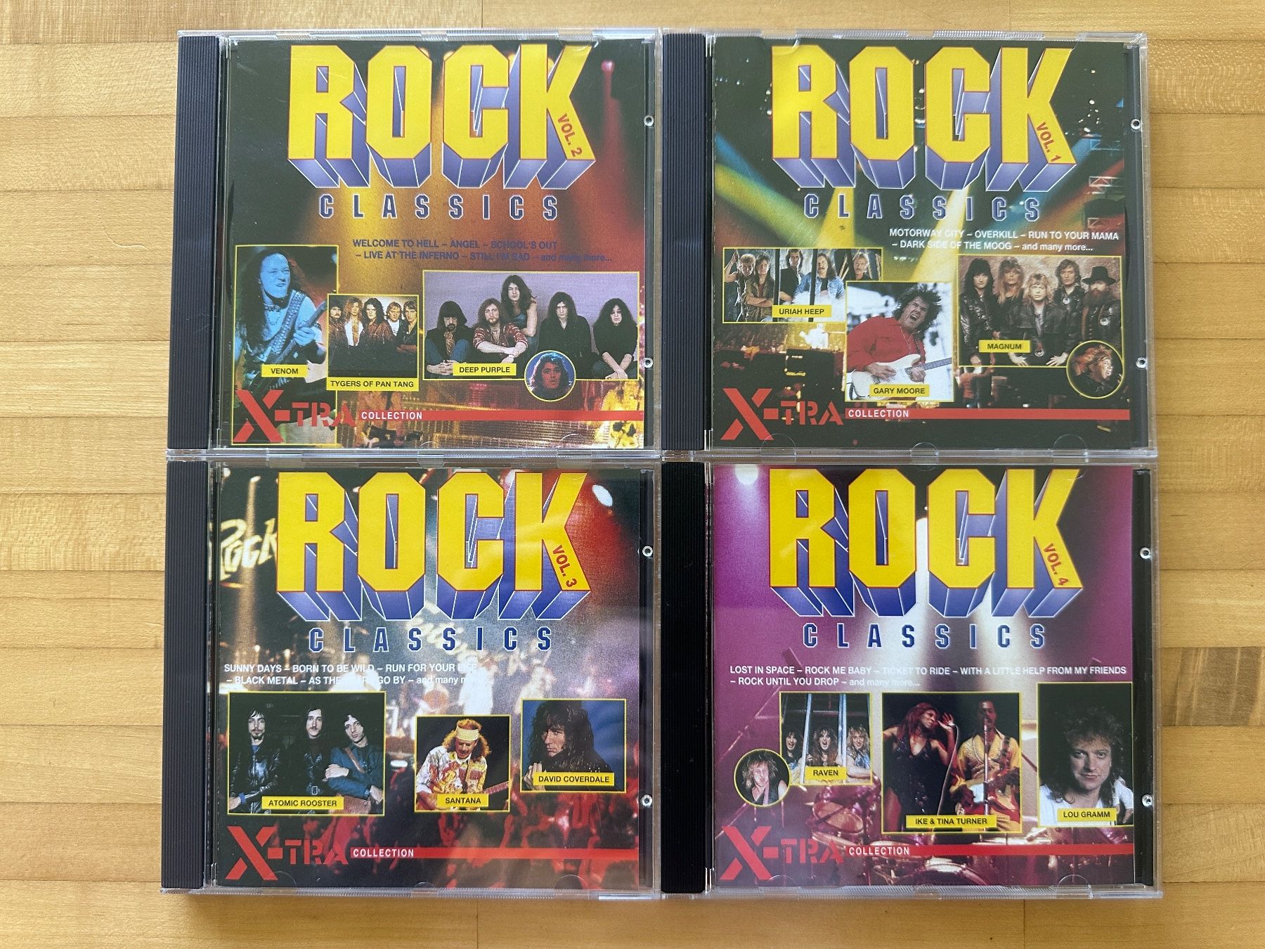 CD: Rock Classics - 4ever Collection 4CD Box – Usato da Horgen venduto da flyingpenguin2000