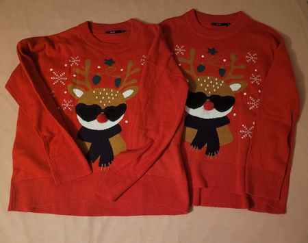 lot de 2 pull de Noël taille M