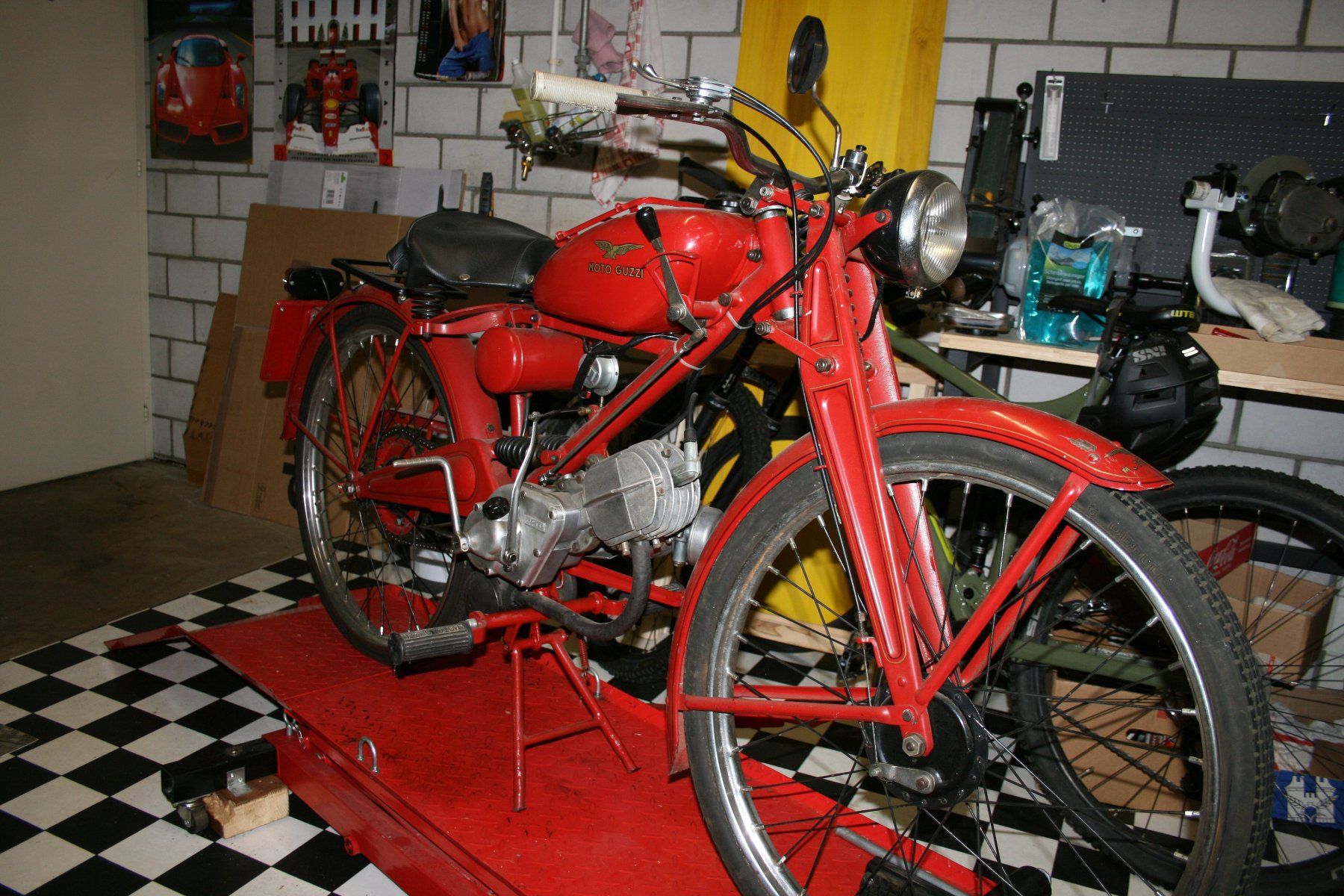 Moto Guzzi Sonstige: MOTO - GUZZI Motoleggera 65 – Defekt aus Bottenwil von schrotti63
